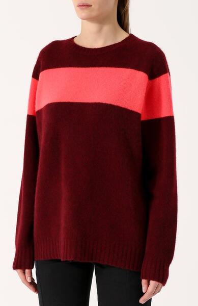Кашемировый пуловер свободного кроя с круглым вырезом THE ELDER STATESMAN 2459450