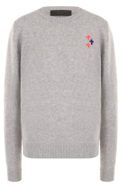 Кашемировый пуловер с круглым вырезом THE ELDER STATESMAN 2254045