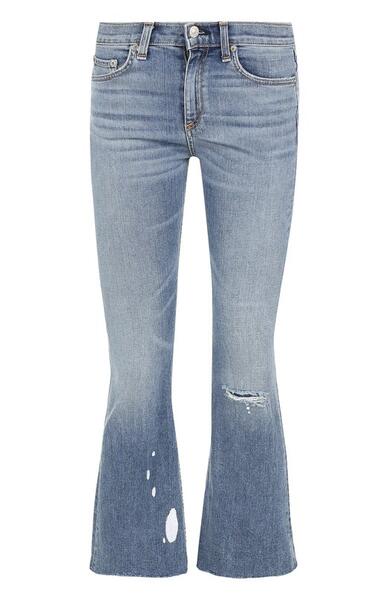 Укороченные расклешенные джинсы Rag&Bone 2098563