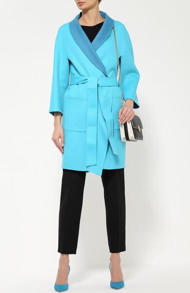 Пальто с укороченным рукавом и накладными карманами Escada 1952258