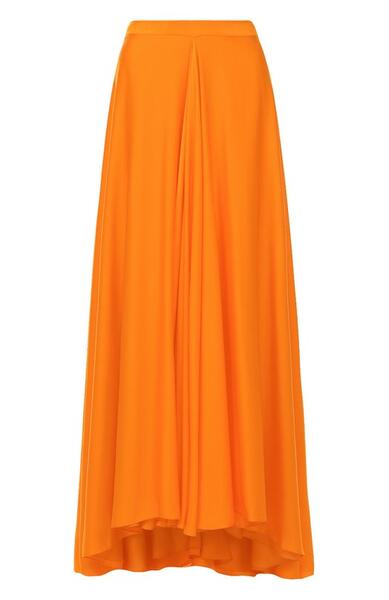 Шелковая юбка-макси асимметричного кроя Lanvin 1938225