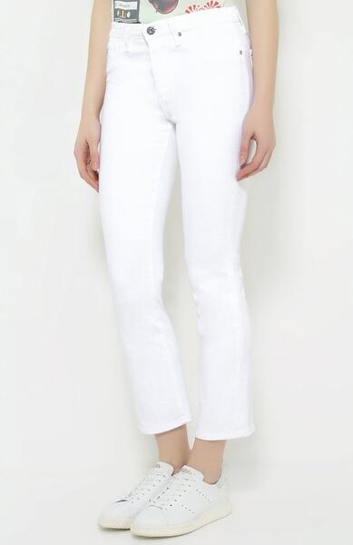 Укороченные расклешенные джинсы AG 1882594