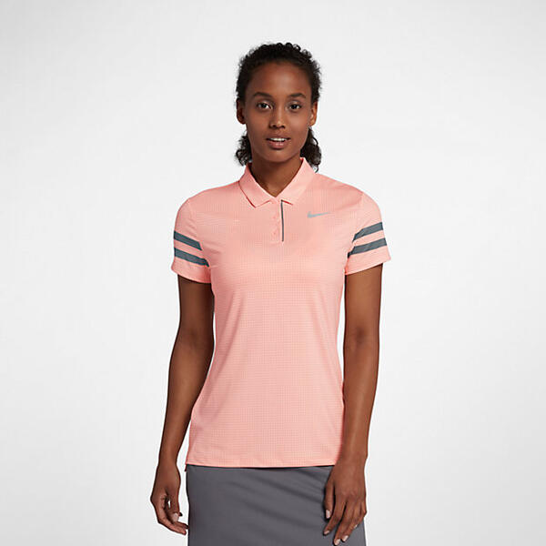 Женская рубашка-поло с принтом для гольфа Nike Dri-FIT 886066575535