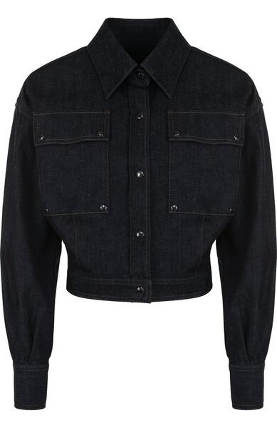 Укороченная джинсовая куртка с отложным воротником Tom Ford 3405716
