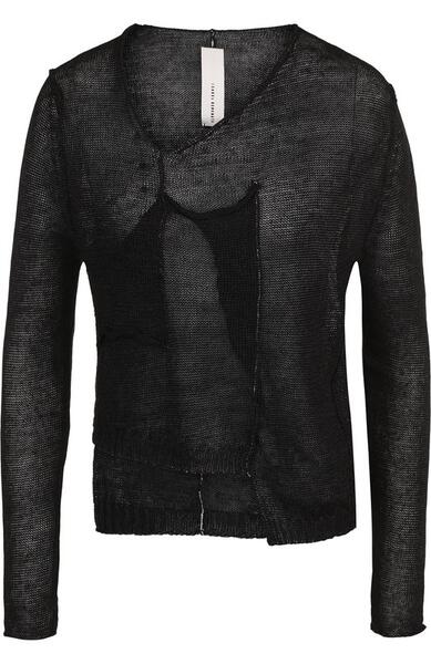 Пуловер с V-образным вырезом из льна ISABEL BENENATO 3364451