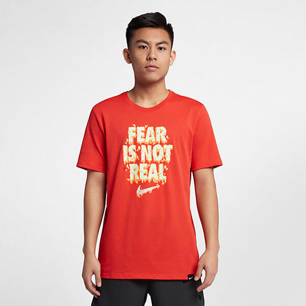 Мужская баскетбольная футболка Nike Dri-FIT Kyrie “Fear Is Not Real” 