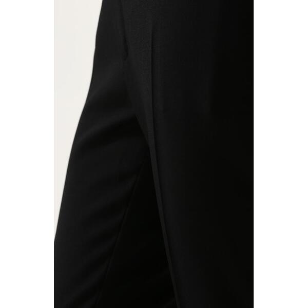 Однотонные шерстяные брюки прямого кроя Yves Saint Laurent 3164244