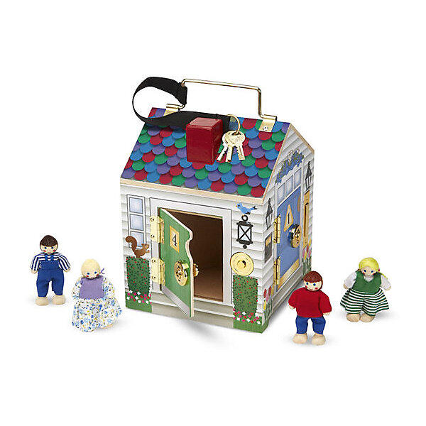 Игровой набор Melissa&Doug «Создай свой мир. Дом с замками», звук Melissa & Doug 3861953