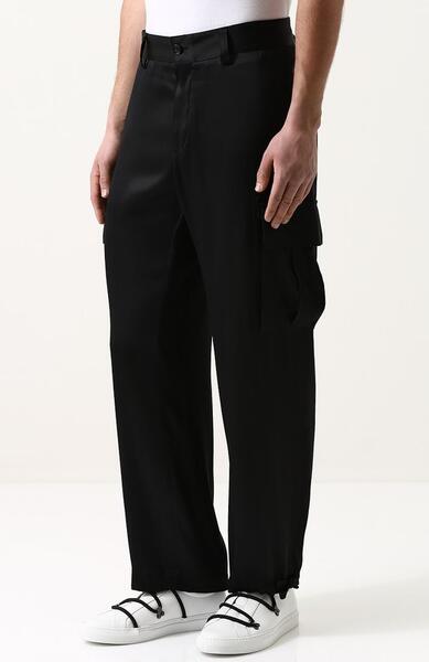 Шелковые брюки-карго Versace 2710424
