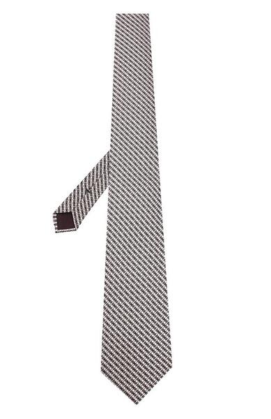 Шелковый галстук с узором Tom Ford 2710963
