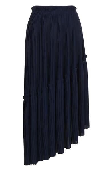 Плиссированная асимметричная юбка-миди Kenzo 2702793