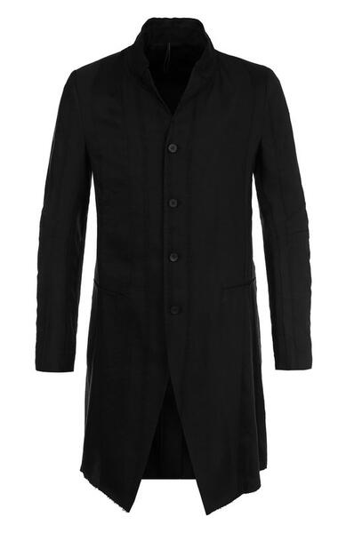 Удлиненный пиджак из смеси льна и вискозы MASNADA 2695021