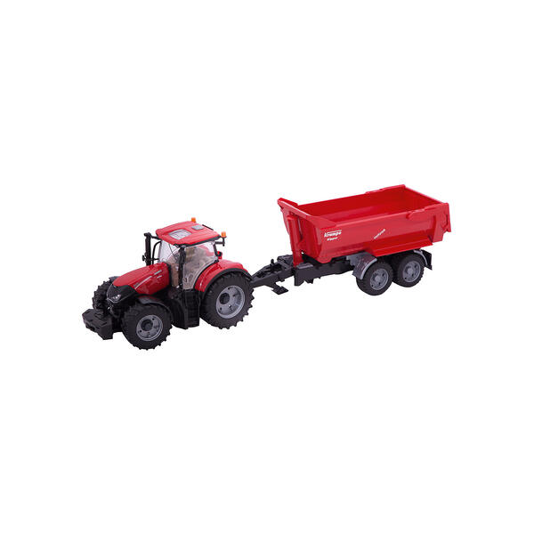 Машинка Трактор Case IH Optum 300 CVX с прицепом Krampe Tandem-Halfpipe Bruder 5532609