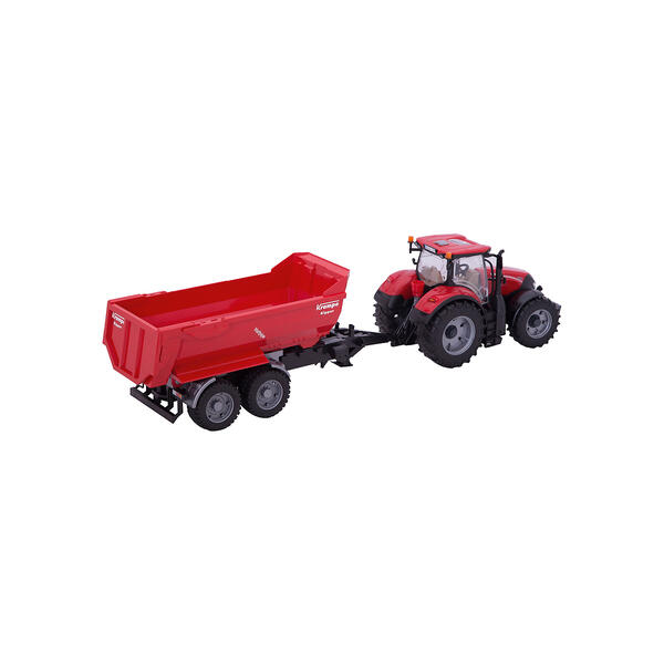 Машинка Трактор Case IH Optum 300 CVX с прицепом Krampe Tandem-Halfpipe Bruder 5532609