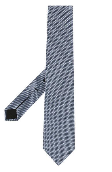 Шелковый галстук с узором Boss Orange 2674266