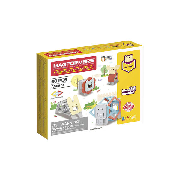 Магнитный конструктор Jumble 60 Set Magformers 10989070