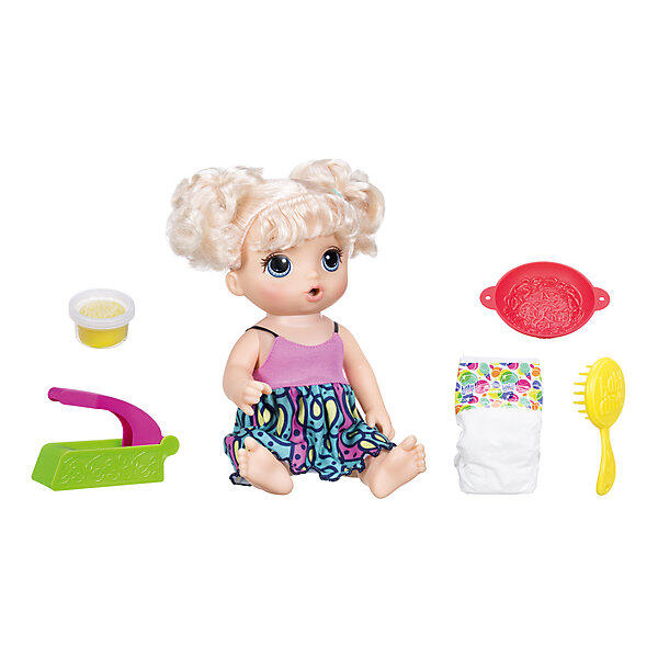 Интерактивная кукла Baby Alive "Малышка и лапша" Hasbro 7440710