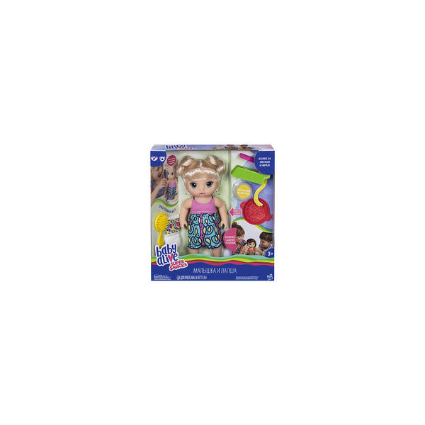 Интерактивная кукла Baby Alive "Малышка и лапша" Hasbro 7440710