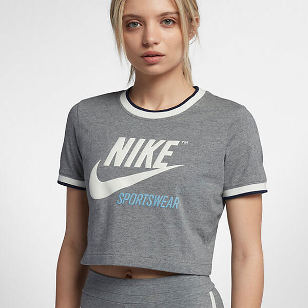 Женская укороченная футболка Nike Sportswear Archive 888413565596