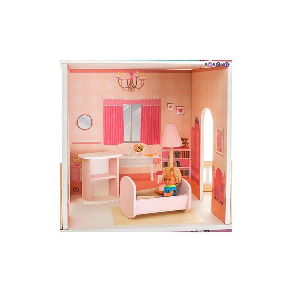 Кукольный домик "Поместье Монтевиль", с мебелью Paremo 10361961