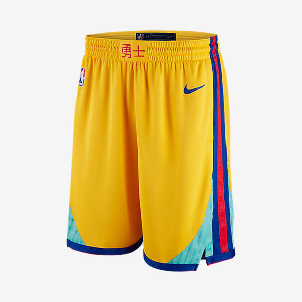 Мужские шорты НБА Golden State Warriors Nike City Edition Swingman 888412532865