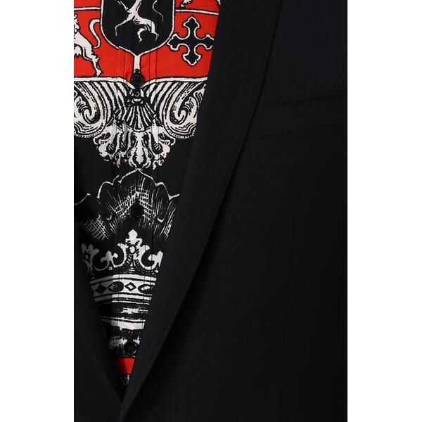 Шерстяной костюм с пиджаком на одной пуговице Dolce&Gabbana 2647234