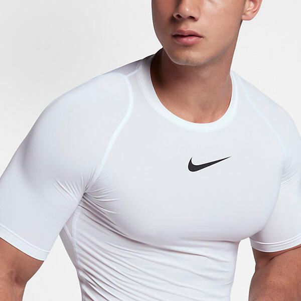 Мужская футболка для тренинга с коротким рукавом Nike Pro 884776334725