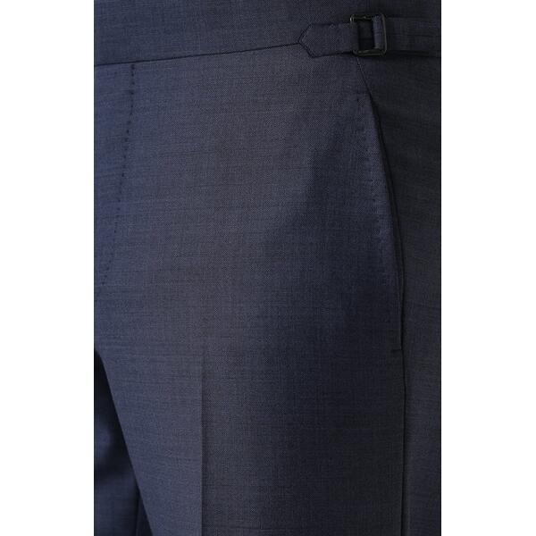 Шерстяные брюки прямого роя Tom Ford 2602083