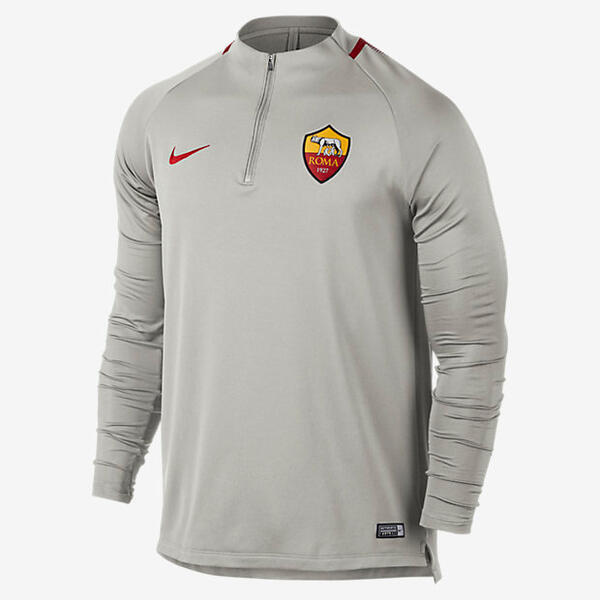 Мужская игровая футболка A.S. Roma Dri-FIT Squad Drill Nike 888411352433