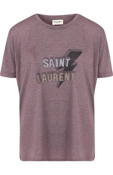 Футболка свободного кроя с логотипом бренда Yves Saint Laurent 2608852