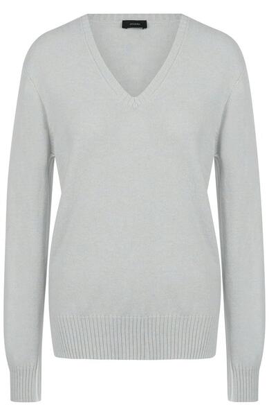 Однотонный кашемировый пуловер с V-образным вырезом Joseph 2597304