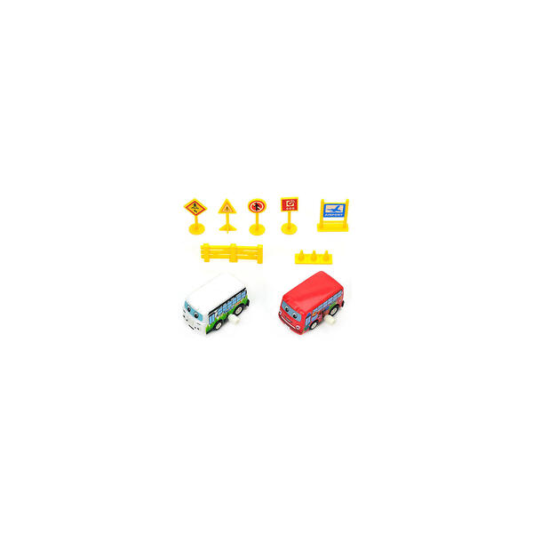 Игровой набор с машинками "Автобусный тур" Bebelot 10534174
