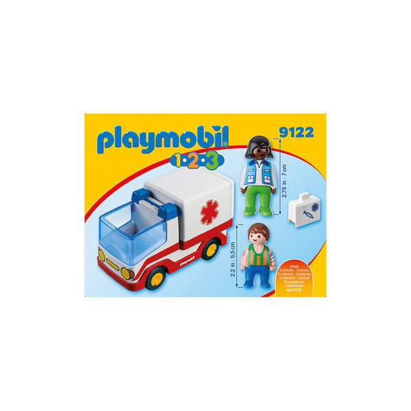 Конструктор Playmobil Скорая помощь, 4 детали PLAYMOBIL® 5086092