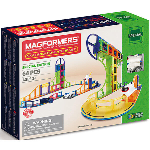 Магнитный конструктор 799012 "Sky Track Adventure set" Magformers 9354730