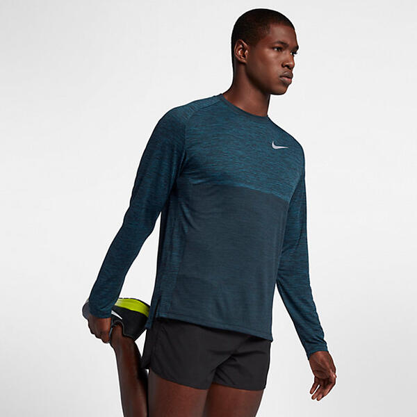 Мужская беговая футболка с длинным рукавом Nike Dri-FIT Medalist 091201390786