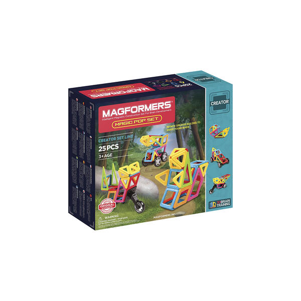 Магнитный конструктор Magic Pop, 25 деталей, Magformers 4310805