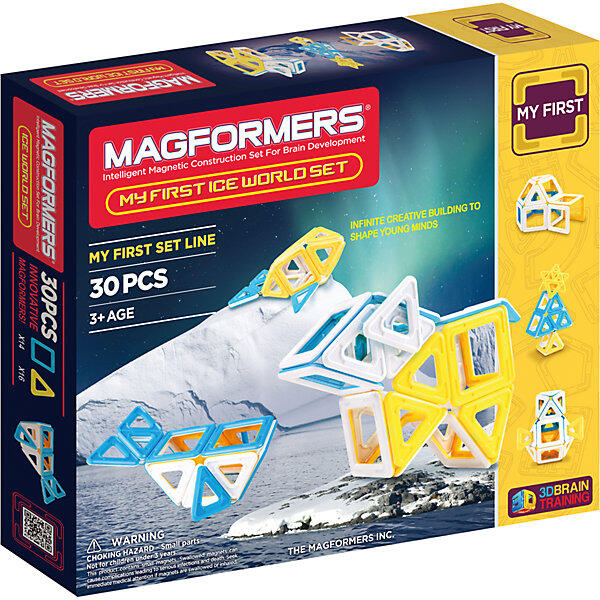 Магнитный конструктор Ice World, 30 деталей, Magformers 4310806