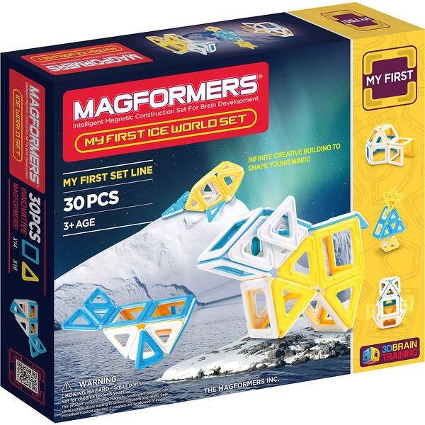 Магнитный конструктор Ice World, 30 деталей, Magformers 4310806