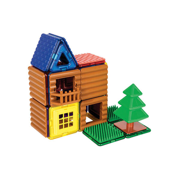 Магнитный конструктор Log cabin set, 48 деталей Magformers 10387675