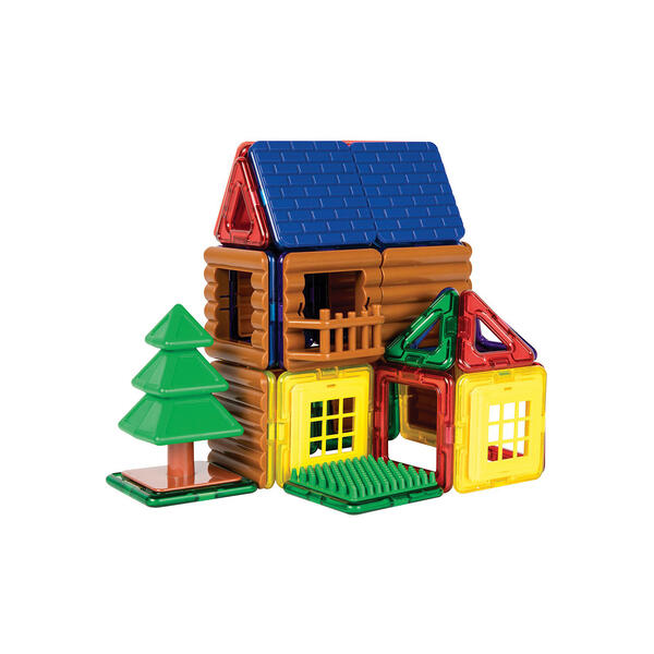 Магнитный конструктор Log cabin set, 48 деталей Magformers 10387675