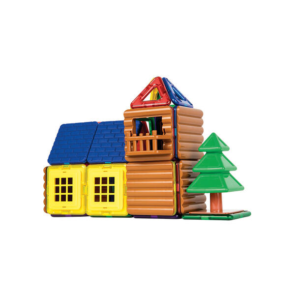 Магнитный конструктор Log cabin set, 48 деталей Magformers 10387675