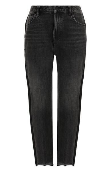Укороченные джинсы с потертостями Denim X Alexander Wang 2558037