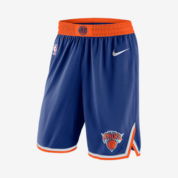Мужские шорты НБА New York Knicks Nike Icon Edition Swingman 826216864416