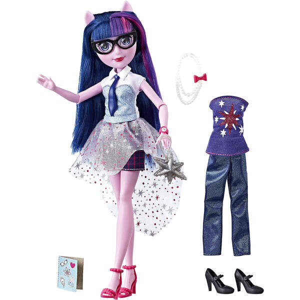 Кукла Equestria Girls "Уникальный наряд" Твайлайт Спаркл (Искорка) Hasbro 8376509