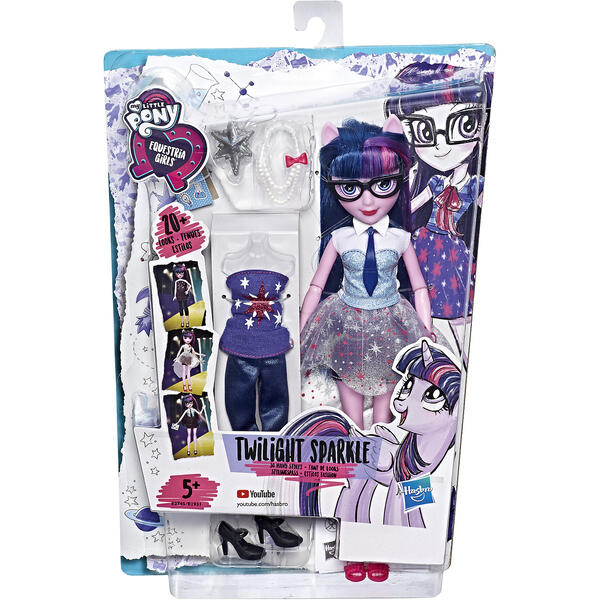 Кукла Equestria Girls "Уникальный наряд" Твайлайт Спаркл (Искорка) Hasbro 8376509