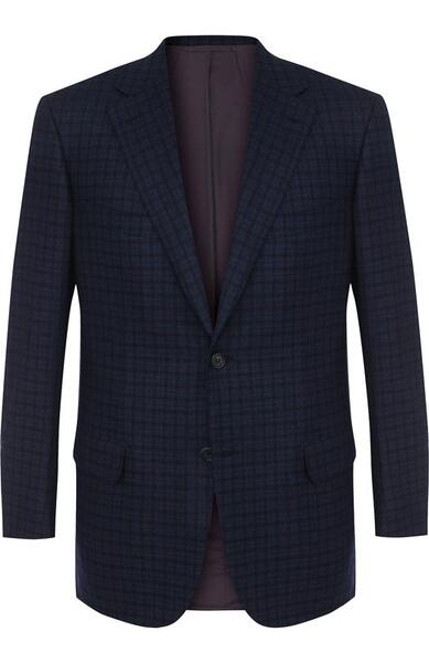 Однобортный шерстяной пиджак Brioni 2552555