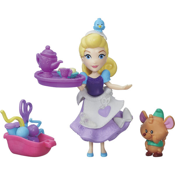 Игровой набор Disney Princess "Маленькое королевство" Золушка и мышонок Гас Hasbro 5064706