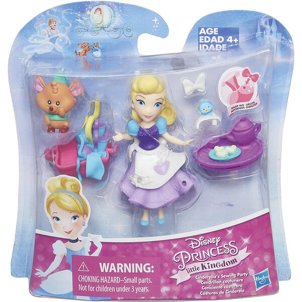 Игровой набор Disney Princess "Маленькое королевство" Золушка и мышонок Гас Hasbro 5064706