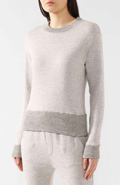 Хлопковый пуловер James Perse 2531152