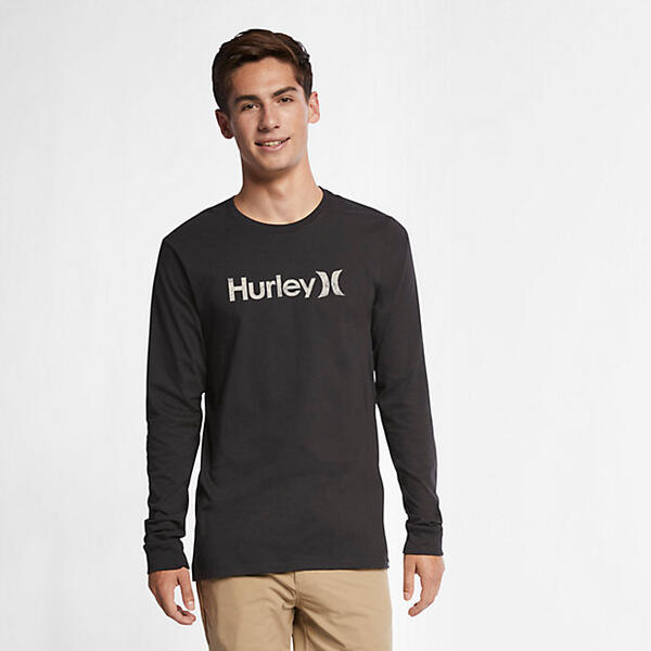 Мужская футболка с длинным рукавом Hurley One And Only Push Through Nike 